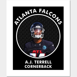 A.J. TERRELL - CB - ATLANTA FALCONS Posters and Art